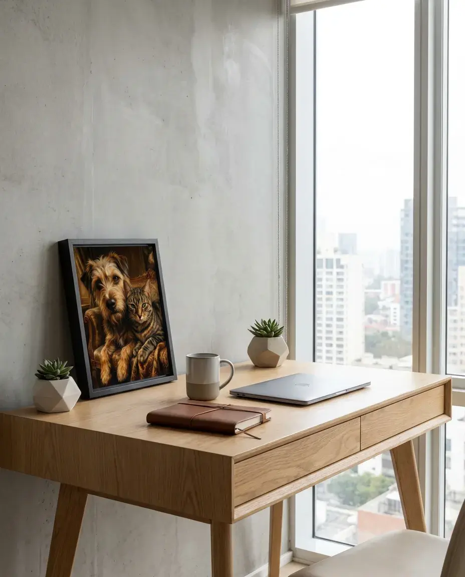 On your desk